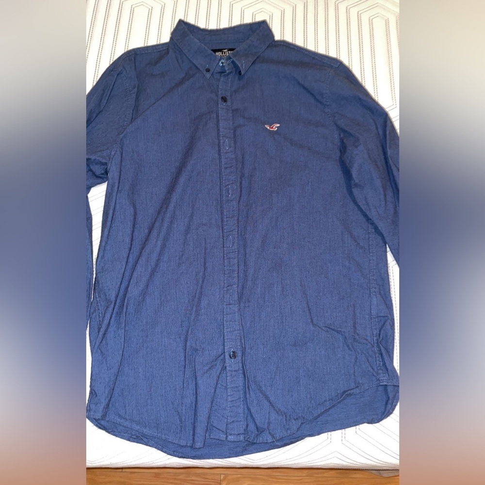 Hollister long sleeve dress shirt